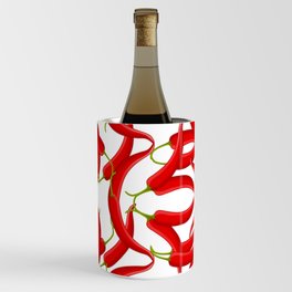 Peperoncino pattern, idea regalo divertente, piccantino Italia Wine Chiller