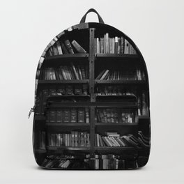 Antique Library Shelves - Books, Books and More Books Backpack