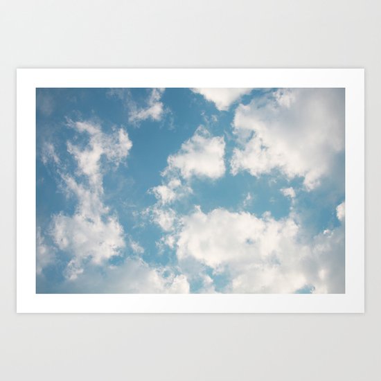 Clouds Art Print
