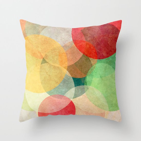 The Round Ones Throw Pillow