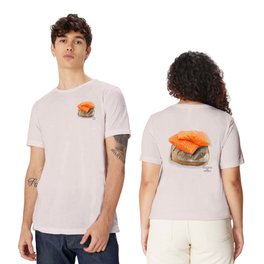Salmon Rye Graphic T Shirt