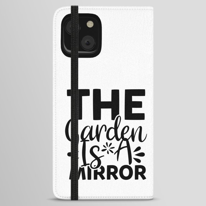 The Garden Is A Mirror iPhone Wallet Case