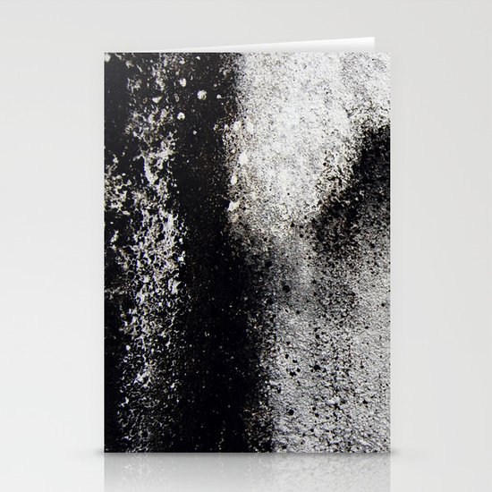 Negro sobre Blanco Stationery Cards
