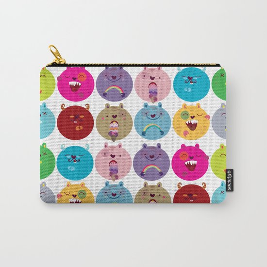 Cute bunnyballs Carry-All Pouch
