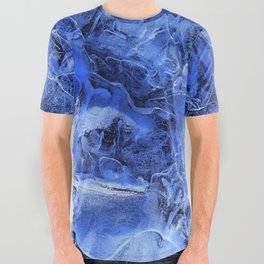Blue All Over Graphic Tee