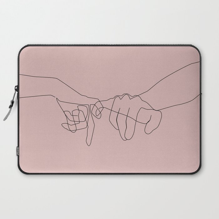 Blush Pinky Laptop Sleeve