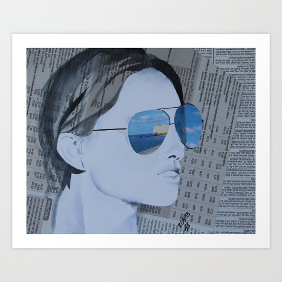 life IS ..? Art Print