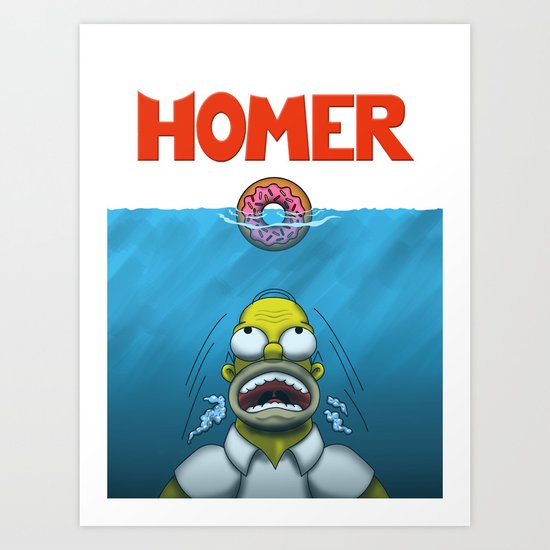 HOMER Art Print