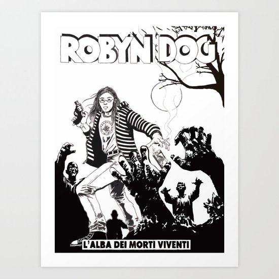Robin, a friend of mine Art Print