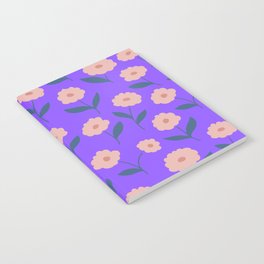 Flower in Purple Notebook
