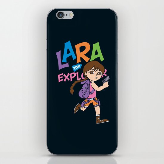 Lara the Explorer iPhone & iPod Skin