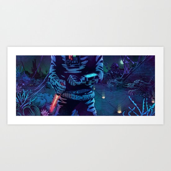 Execute Art Print