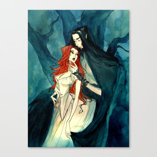Hades and Persephone II Canvas Print