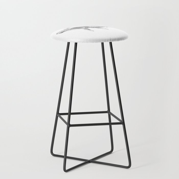 Humpback Whale with Bubbles Bar Stool