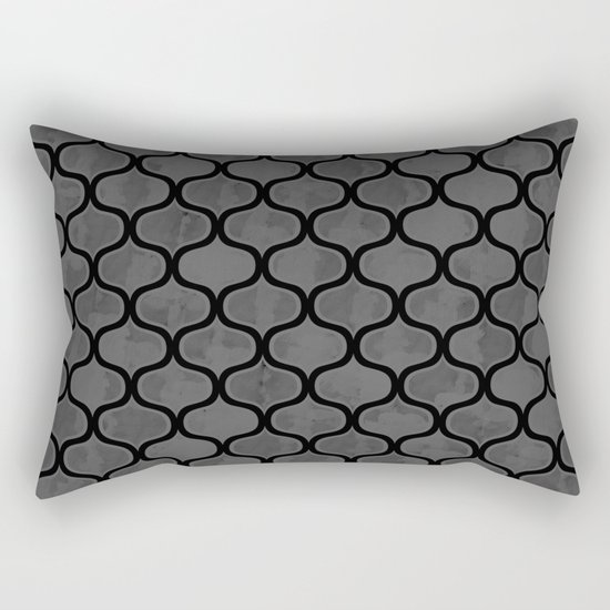 Watercolor Lovely Pattern VVXV Rectangular Pillow