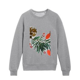 christmas pattern N.o 9 Kids Crewneck