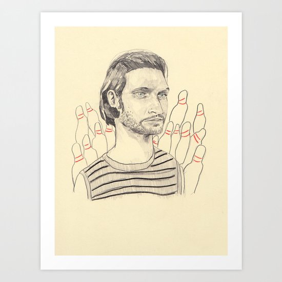Billy Brown from Buffalo 66 Art Print