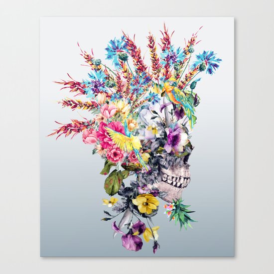 Punk Portrait Canvas Print