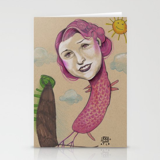 PINK LADY Stationery Cards