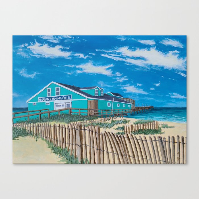 Avalon Pier  Canvas Print