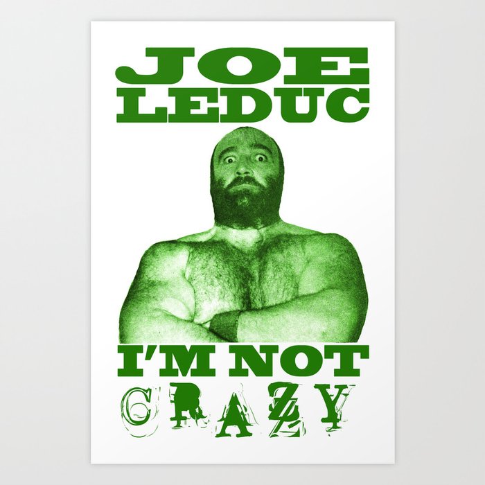 Memphis Wrestler Joe Leduc Art Print