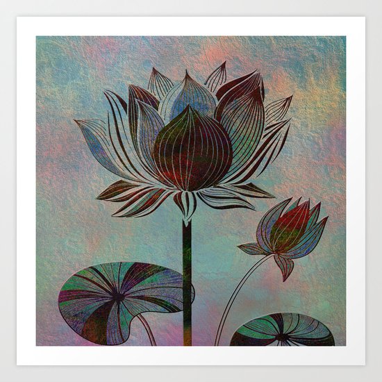 Water Lily Art Print