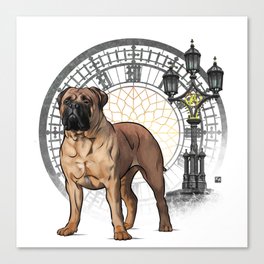 Dog Collection - England - Bullmastiff (#5) Canvas Print