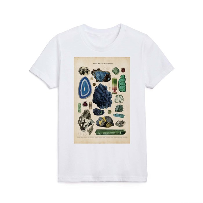 Gemstones and Minerals  Kids T Shirt