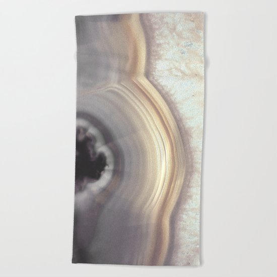 Taupe Agate Beach Towel