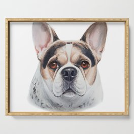 French Bull Dog 2 Serving Tray
