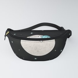 Cat On A Moon Fanny Pack