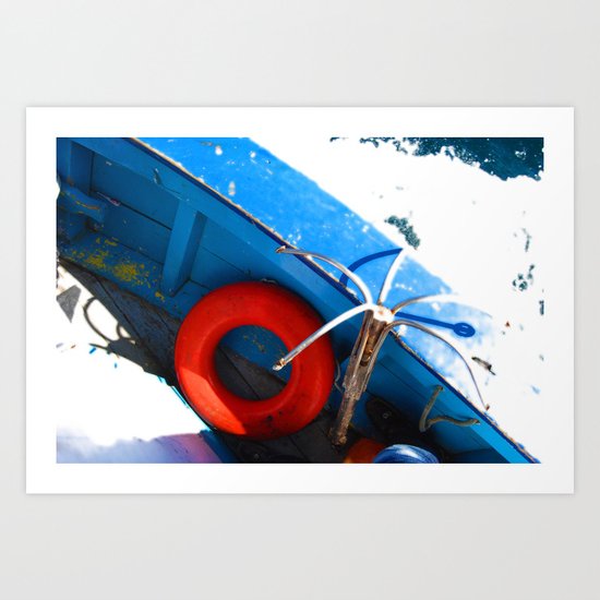 Lifesaver Art Print