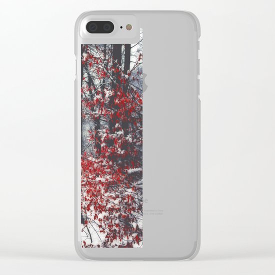 Winter Day Clear iPhone Case
