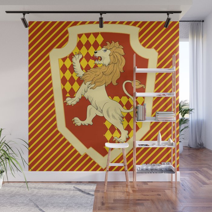 HARRY POTTER - CREST PEEL & STICK GIANT WALL DECAL