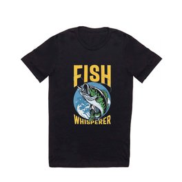 Fish Whisperer Funny Fishing T Shirt
