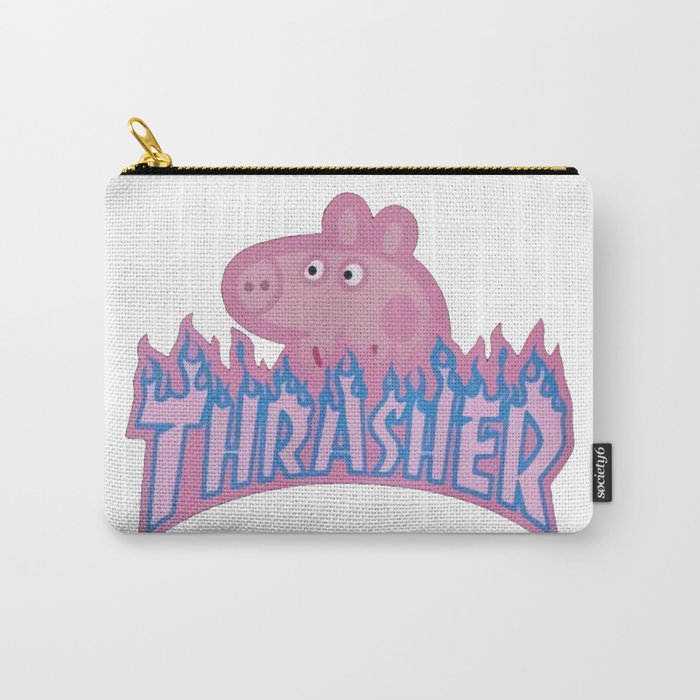 Peppa Pig Skate Carry All Pouch By Patrickjohnson1889 Society6