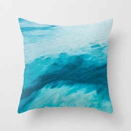 Bermuda Waters Throw Pillow