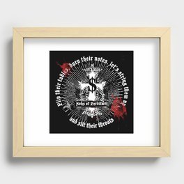 Sons of Perdition - Lenders in the Temple Recessed Framed Print