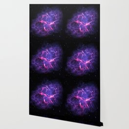 Purple Crab Nebula Wallpaper