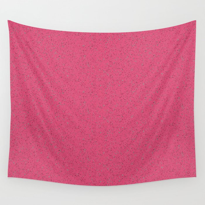 Pink rubber flooring Wall Tapestry