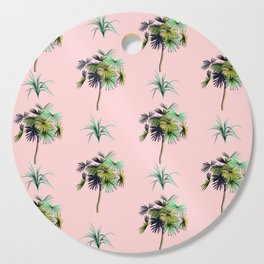Palm Pink Cutting Board
