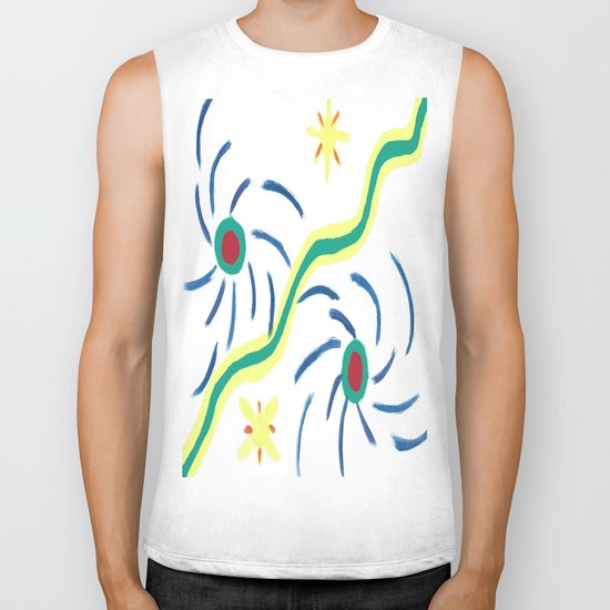 Suns and Hurricanes Biker Tank