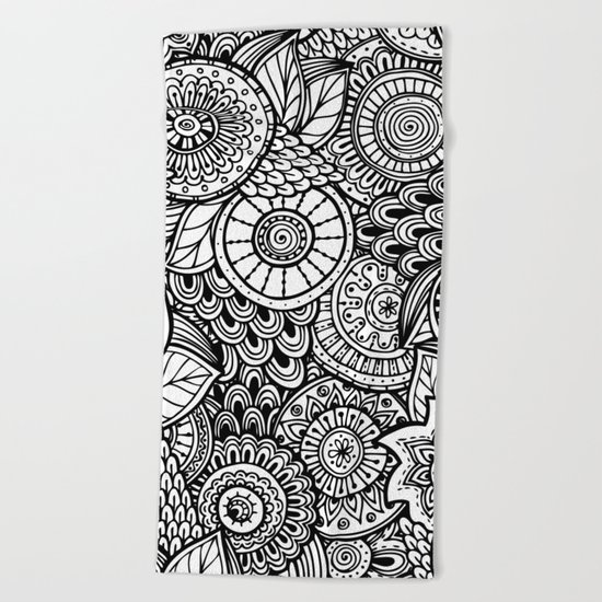 Kalakusar v2 #society6 Beach Towel