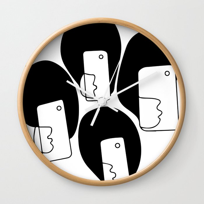We Are All Cool Wall Clock By Fvhv