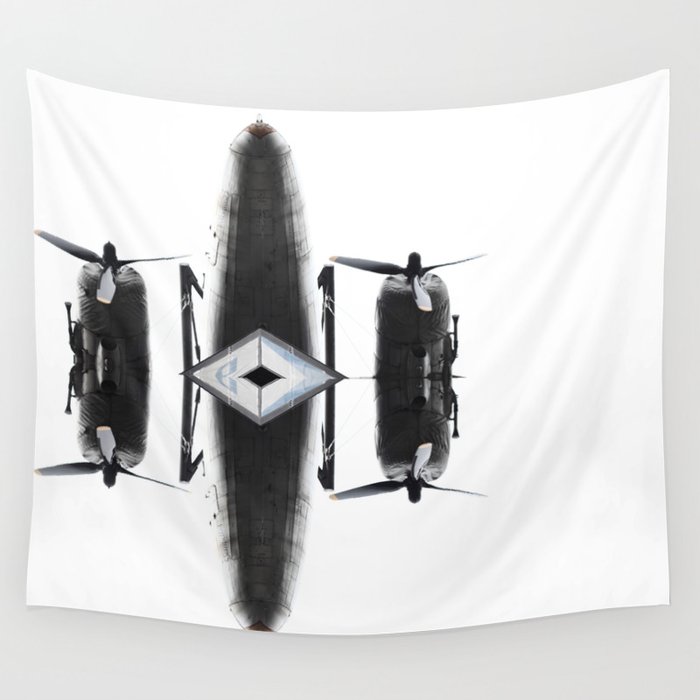 PLANE FROM BERLIN Wall Tapestry
