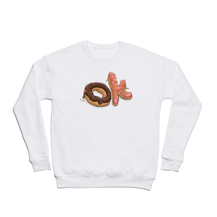 OK Doughnuts Crewneck Sweatshirt