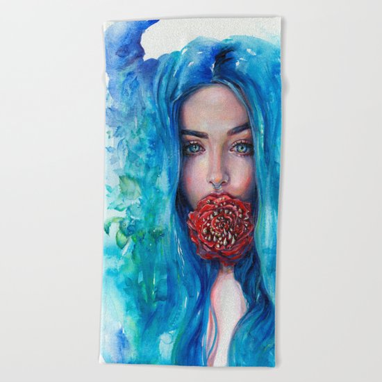 Rose Trap Beach Towel
