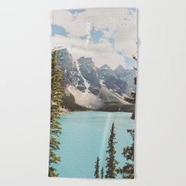 Moraine Lake II Banff National Park Beach Towel