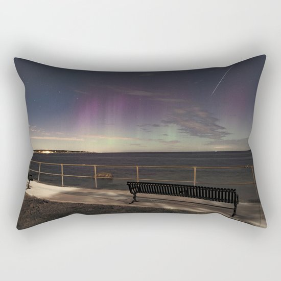 Shooting Star Aurora Rectangular Pillow