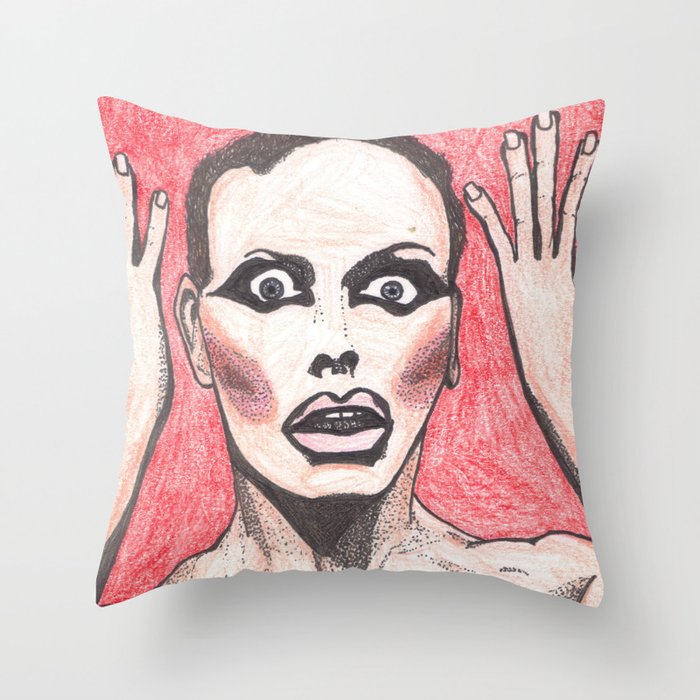 Alyssa Edwards; "She was the one backstabbing me behind my back!" Throw Pillow